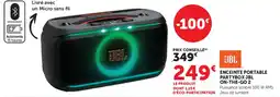 Hyper U JBL ENCEINTE PORTABLE PARTYBOX JBL ON-THE-GO 2 offre