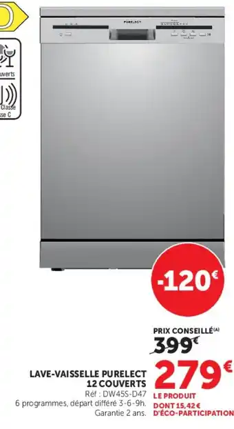 PURELECT LAVE-VAISSELLE