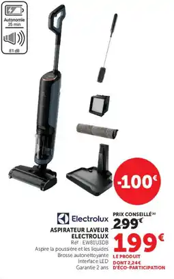 Hyper U Electrolux ASPIRATEUR LAVEUR ELECTROLUX offre