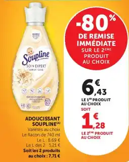 U Express Soupline Adoucissant offre