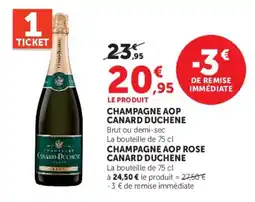 U Express CANARD DUCHENE Champagne AOP offre
