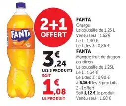 Super U FANTA Orange offre