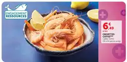 Super U CREVETTES CUITES offre