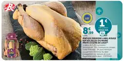 Super U Loué Pintade fermière offre