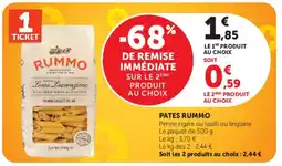 Super U RUMMO Pates offre