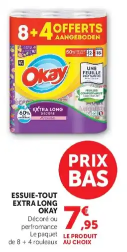 Super U Okay essuie-tout extra long offre