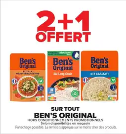 Carrefour Ben's Original offre