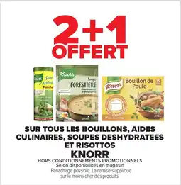 Carrefour Knorr Bouillon de Poule offre