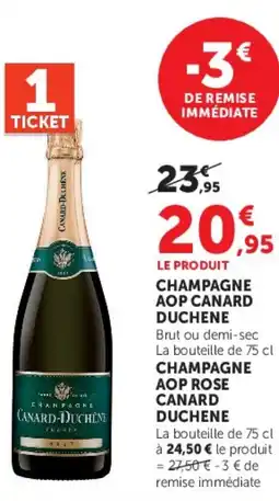 Super U Canard-duchene champagne offre