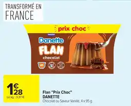 Carrefour Danette Flan offre