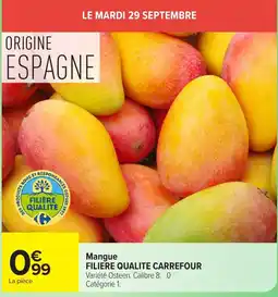 Carrefour FILIÈRE QUALITÉ CARREFOUR Mangue offre