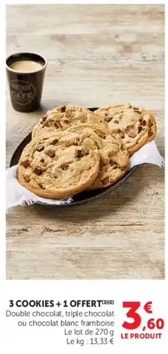 Super U BISTROT & CAFÉ Cookies offre