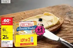 Carrefour Elle & Vire Le Beurre Tendre offre