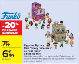 Carrefour Funko Figurines Mystery Mini offre