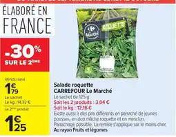 Carrefour CARREFOUR Le Marché Salade roquette offre