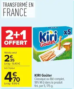 Carrefour Kiri Goûter offre