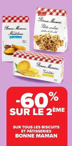 Carrefour Market Bonne Maman Petits cookies pépites de chocolat offre