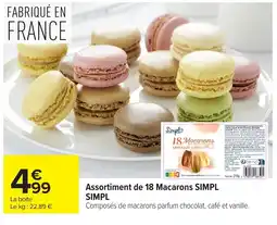 Carrefour SIMPL Macarons offre