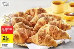 Carrefour Pur Beurre croissants offre
