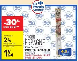 Carrefour Fuet Catalan Carrefour Original offre