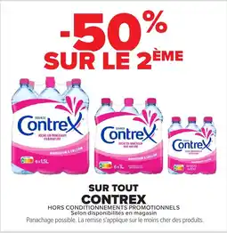 Carrefour Market Contrex offre