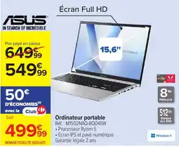 Carrefour ASUS Ordinateur portable offre
