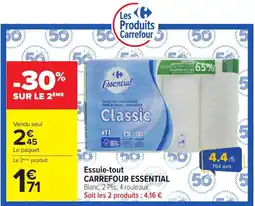 Carrefour Essentiel Essuie-tout offre