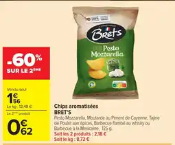 Carrefour Bret's Chips aromatisées offre