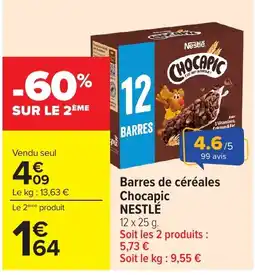 Carrefour Nestlé Chocapic offre