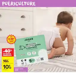 Carrefour Market JOONE Couches culottes offre