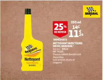 Auchan Immédiate Nettoyant Injecteurs Diesel Bardahl offre