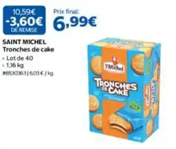 Costco SAINT MICHEL Tronches de cake offre