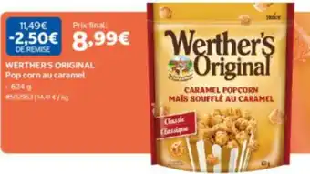 Werther's Original Pop corn au caramel