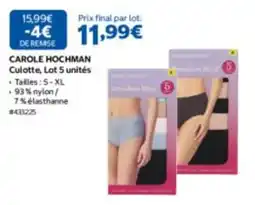 Costco CAROLE HOCHMAN Culotte offre