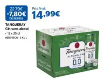 Tanqueray Gin sans alcool