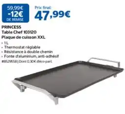 Costco PRINCESS Table Chef 103120 offre