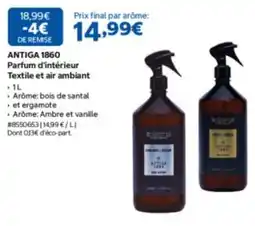 Costco ANTIGA 1860 Parfum d'intérieur offre