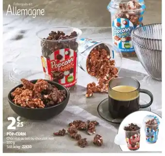 Auchan Pop-corn offre