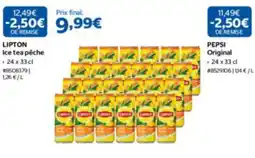 Costco LIPTON Ice tea pêche offre