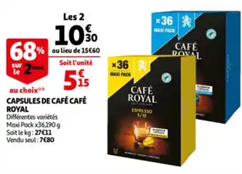 Capsules de Café Café Royal