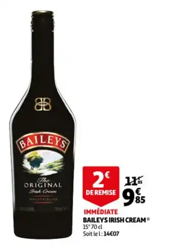 Auchan Baileys Irish Cream offre