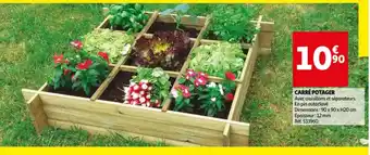 Auchan Carré Potager offre