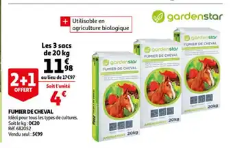 Auchan Fumier de Cheval offre