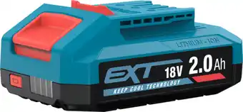 Brico Dépôt Erbauer batterie 18v 2ah li-ion offre