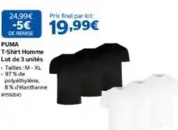 Costco Puma - t-shirt homme offre