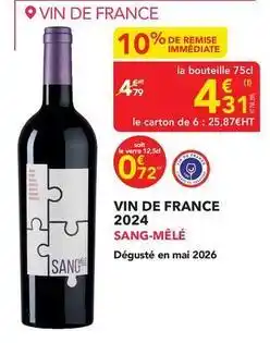 METRO Vin de france 2024 offre