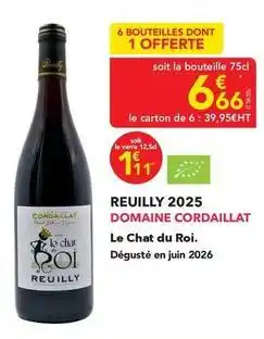 METRO Le chat - reuilly 2025 offre