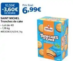 Costco St michel - tronches de cake offre