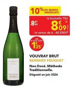 METRO Brut - vouvray offre