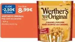 Costco Werther's original - pop corn au caramel offre